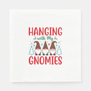 Kerstman Gnome met mijn Gnomies Servet
