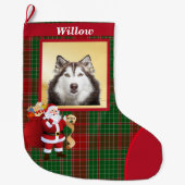 Kerstman Goede hondenlijst Fotonaam Grote Kerstmis Grote Kerstsok (Voorkant)