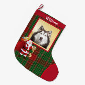 Kerstman Goede hondenlijst Fotonaam Grote Kerstmis Grote Kerstsok (Voorkant (Hangend))