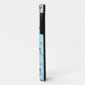 Kerstman Golfen Met Rendier Patroon Case-Mate iPhone Case (Achterkant/links)