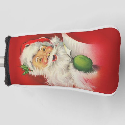 kerstman golfheadcover (Voorkant)