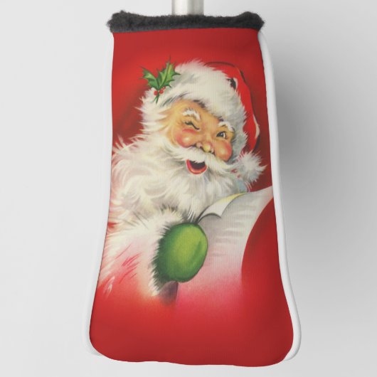 kerstman golfheadcover (Draai 90)