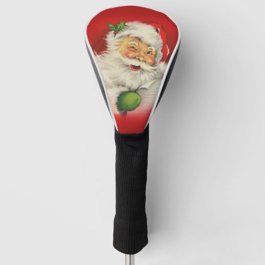  kerstman golfheadcover (Voorkant)
