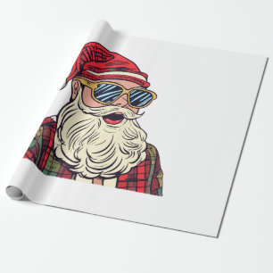 Kerstman - Grappig Cadeaupapier