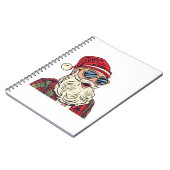Kerstman - Grappig Notitieboek (Linkerzijde)