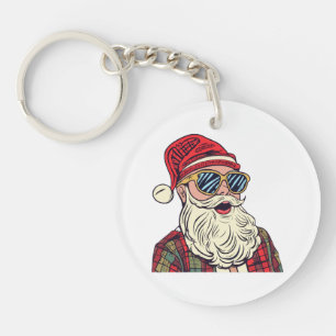 Kerstman - Grappig Sleutelhanger
