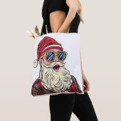 Kerstman - Grappig Tote Bag (Dichtbij)