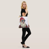 Kerstman - Grappig Tote Bag (Op model)