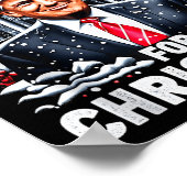 Kerstman Grappige Kerst Pyjama Ik Kom Thuis Met Ke Poster (Hoek)