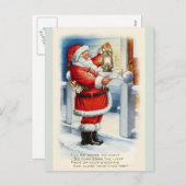  Kerstman Groeten Briefkaart kopie (Voorkant / Achterkant)