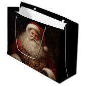 kerstman groot cadeauzakje (Voorkant Gekanteld)