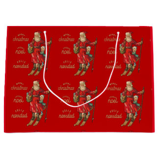 kerstman groot cadeauzakje