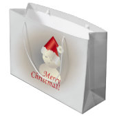 Kerstman Groot Cadeauzakje (Achterkant Gekanteld)