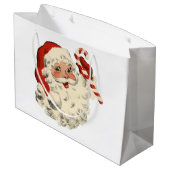  kerstman groot cadeauzakje (Achterkant Gekanteld)