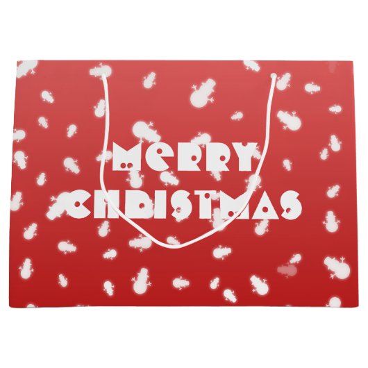 Kerstman Groot Cadeauzakje (Voorkant)