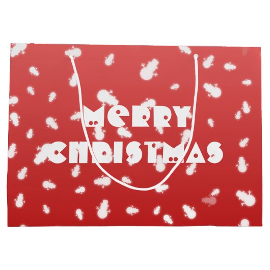 Kerstman Groot Cadeauzakje (Achterkant)