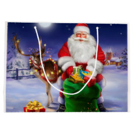  kerstman groot cadeauzakje