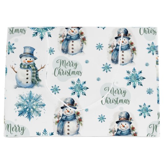 Kerstman Groot Cadeauzakje (Voorkant)