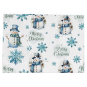 Kerstman Groot Cadeauzakje (Achterkant)