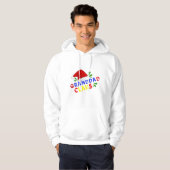 Kerstman groot hoodie (Voorkant volledig)