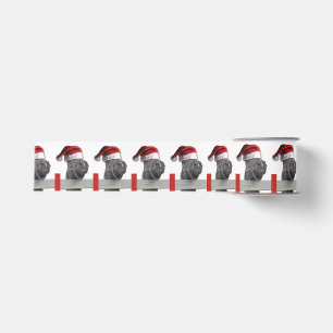 kerstman grosgrain lint