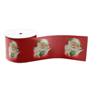 kerstman grosgrain lint