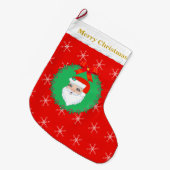 Kerstman Grote Kerstsok (Voorkant (Hangend))