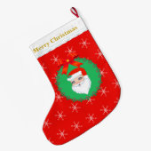 Kerstman Grote Kerstsok (Achterkant (Hangend))