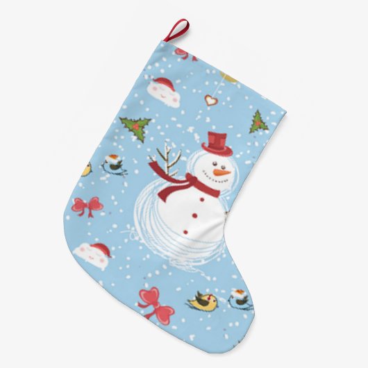 Kerstman Grote Kerstsok (Voorkant (Hangend))