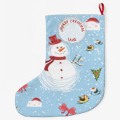 Kerstman Grote Kerstsok (Achterkant)