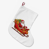 Kerstman Grote Kerstsok (Voorkant (Hangend))