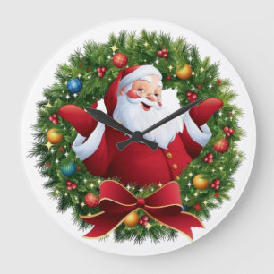 Kerstman Grote Klok
