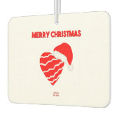 Kerstman Hart Rechthoek Luchtverfrisser (Links)