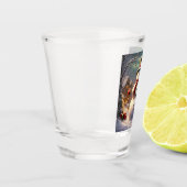 Kerstman heeft glas geschoten (Links)