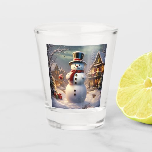 Kerstman heeft glas geschoten (Voorkant)