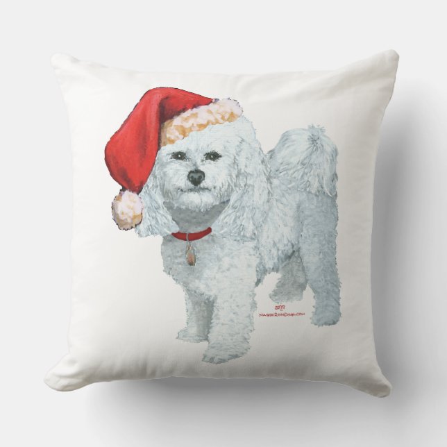 Kerstman Helper Kussen (Voorkant)