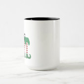Kerstman Helper Mok - Festieve Elf Kerstcadeau (Midden)
