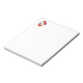Kerstman Helper Notitieblok (Linkerzijde)