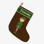 Kerstman Helper Timothy Kerstspecial Kleine Kerstsok (Voorkant (Hangend))