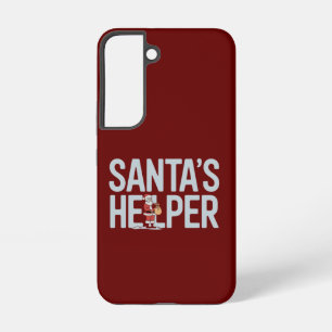 Kerstman Helpt Kerst Samsung Galaxy Hoesje