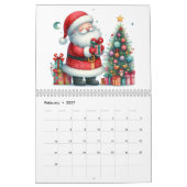 Kerstman het hele jaar door kalender (Feb 2027)