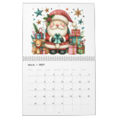 Kerstman het hele jaar door kalender (Mar 2027)