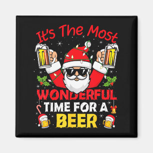Kerstman Het Is De Meest Wonderbaarlijke Tijd Voor Magneet