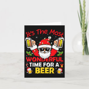 Kerstman Het Is De Meest Wonderlijke Tijd Voor Een Kaart