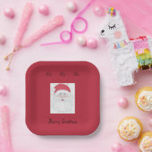 Kerstman "Ho Ho Ho" Kerstmis Papieren Bordje (Feest)