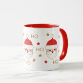 Kerstman Ho Ho Ho Mok (Voorkant rechts)