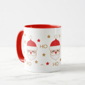 Kerstman Ho Ho Ho Mok (Voorkant links)