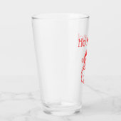 Kerstman Ho, Ho, Ho! Red Glas (Rechts)