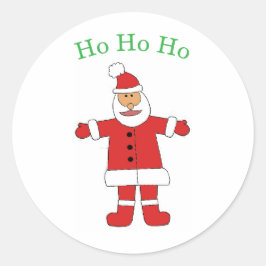 Kerstman Ho Ho Ho Sticker