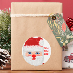 Kerstman Ho Ho Ho Stickers